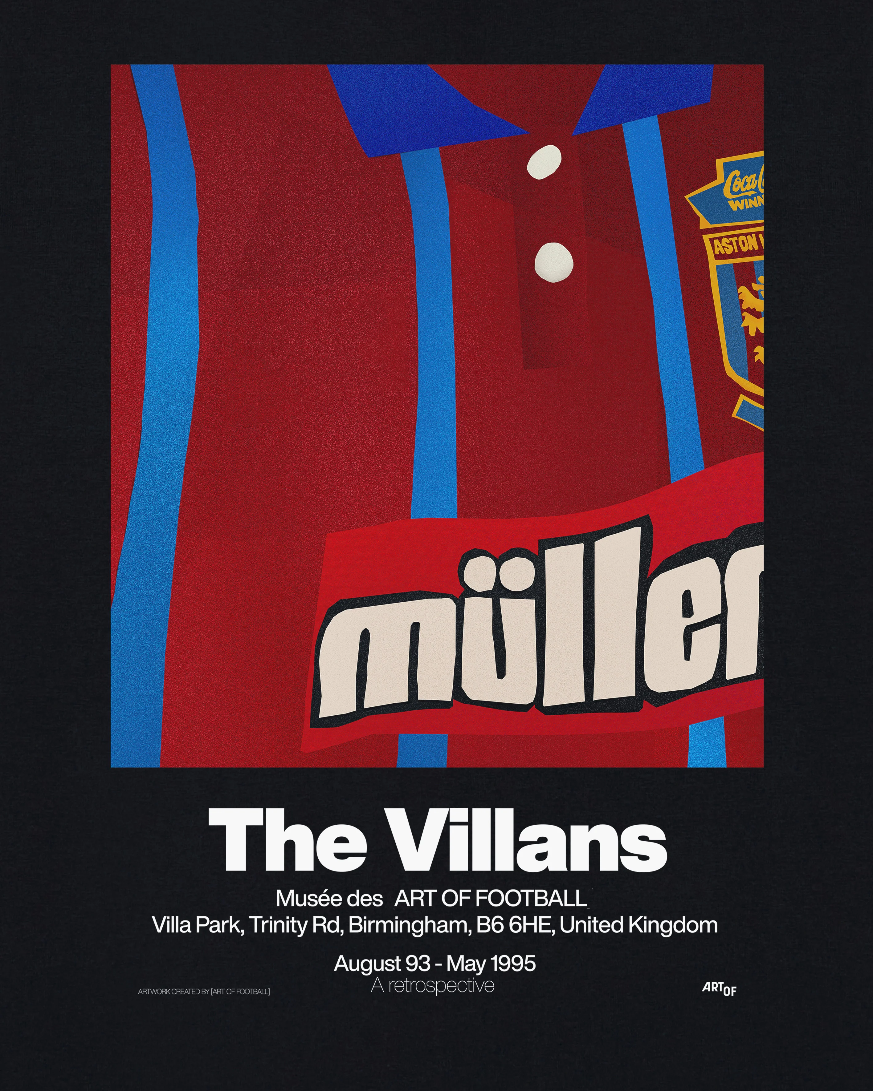 The Villans 93-95 Tee - Image 2