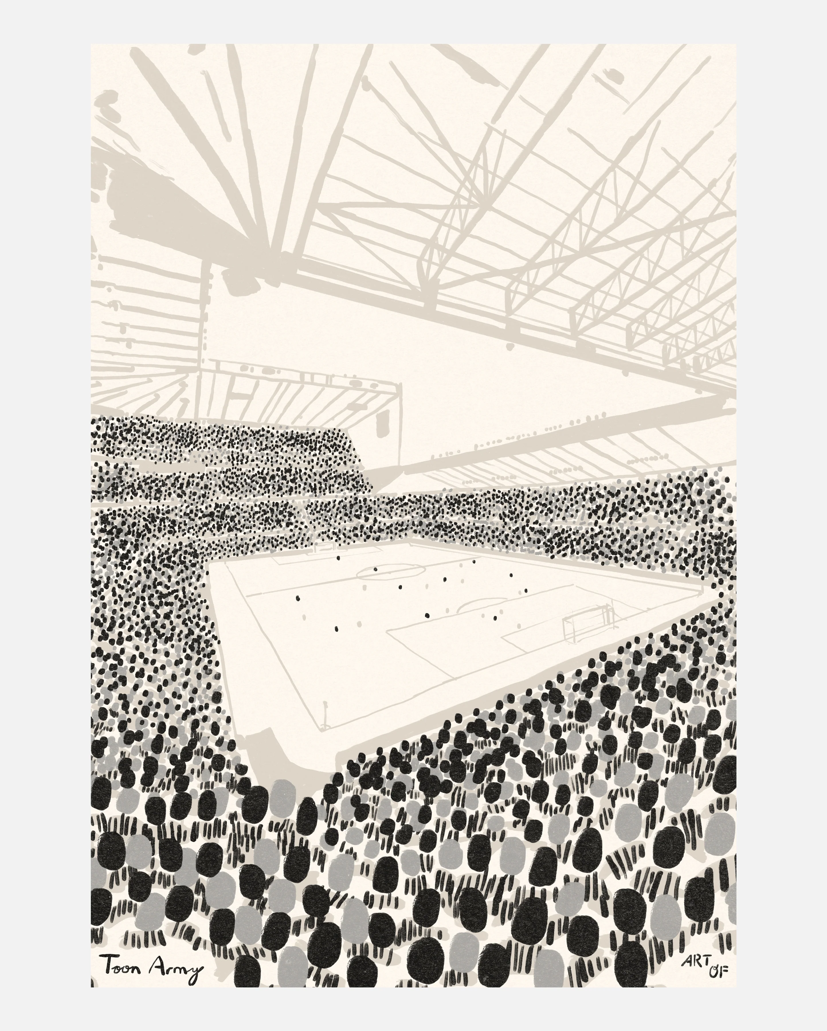 Toon 12th Man Print - Image 2