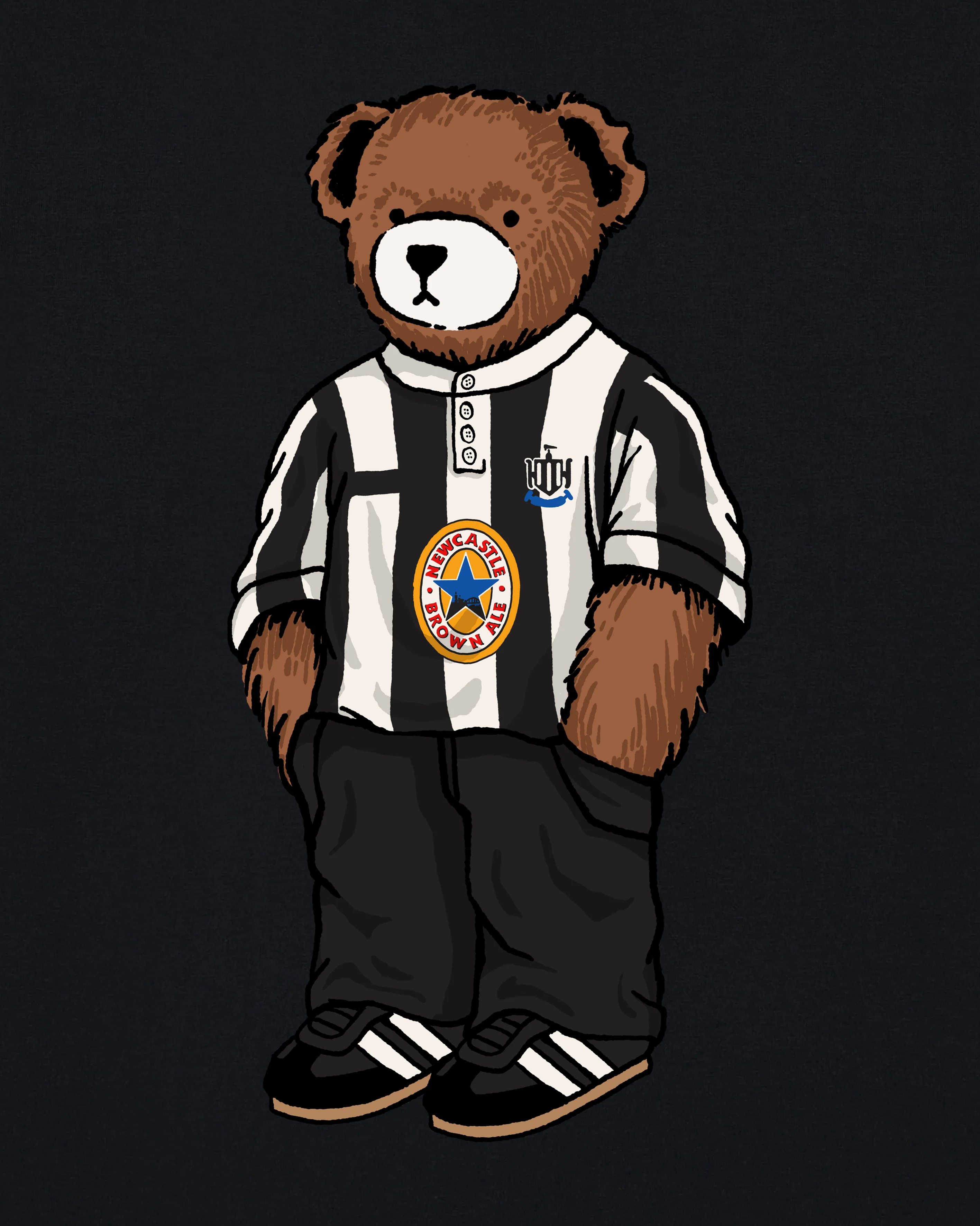 Toon Home Pickles Black Tee - Image 2