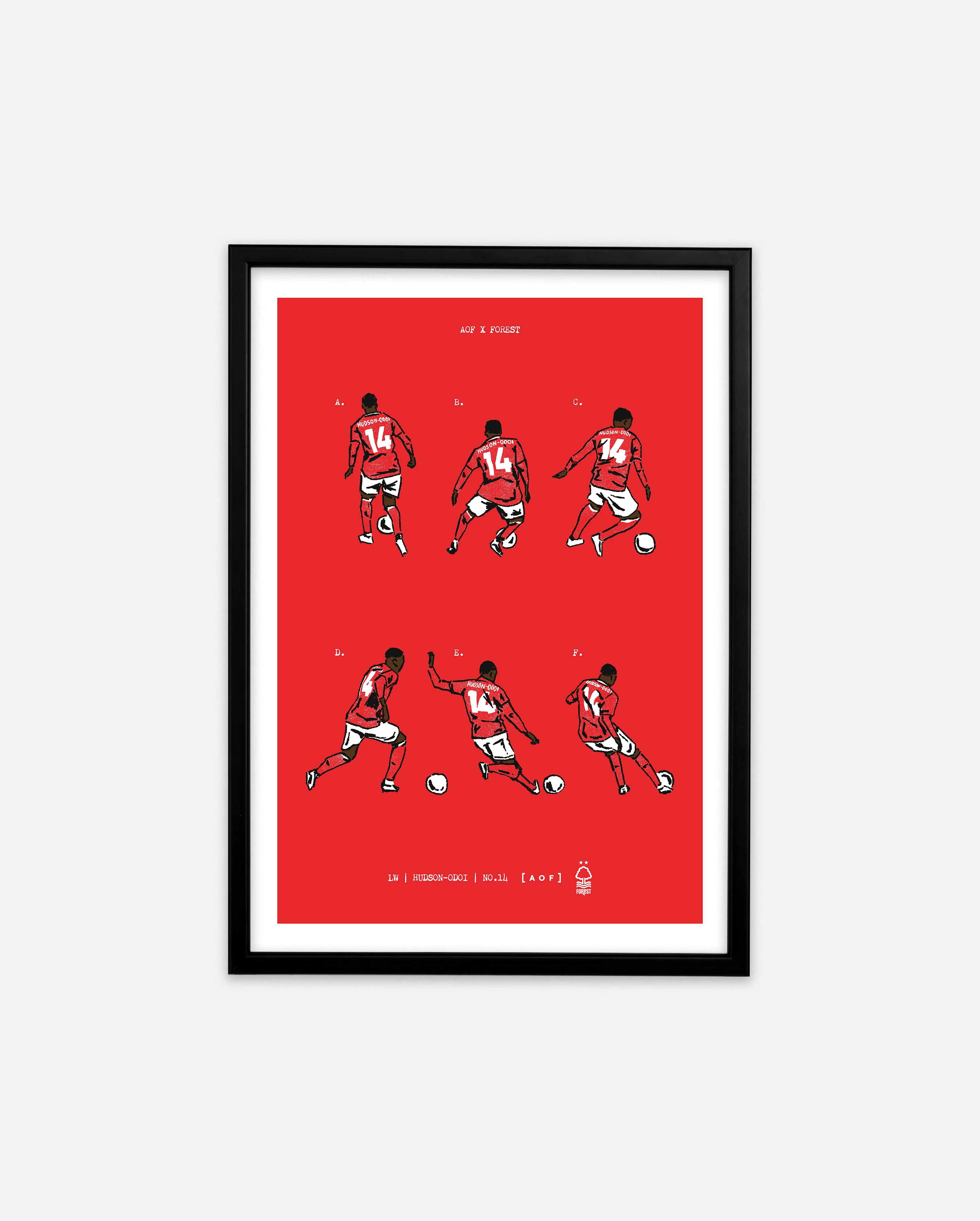 Trademark CHO Red Print
