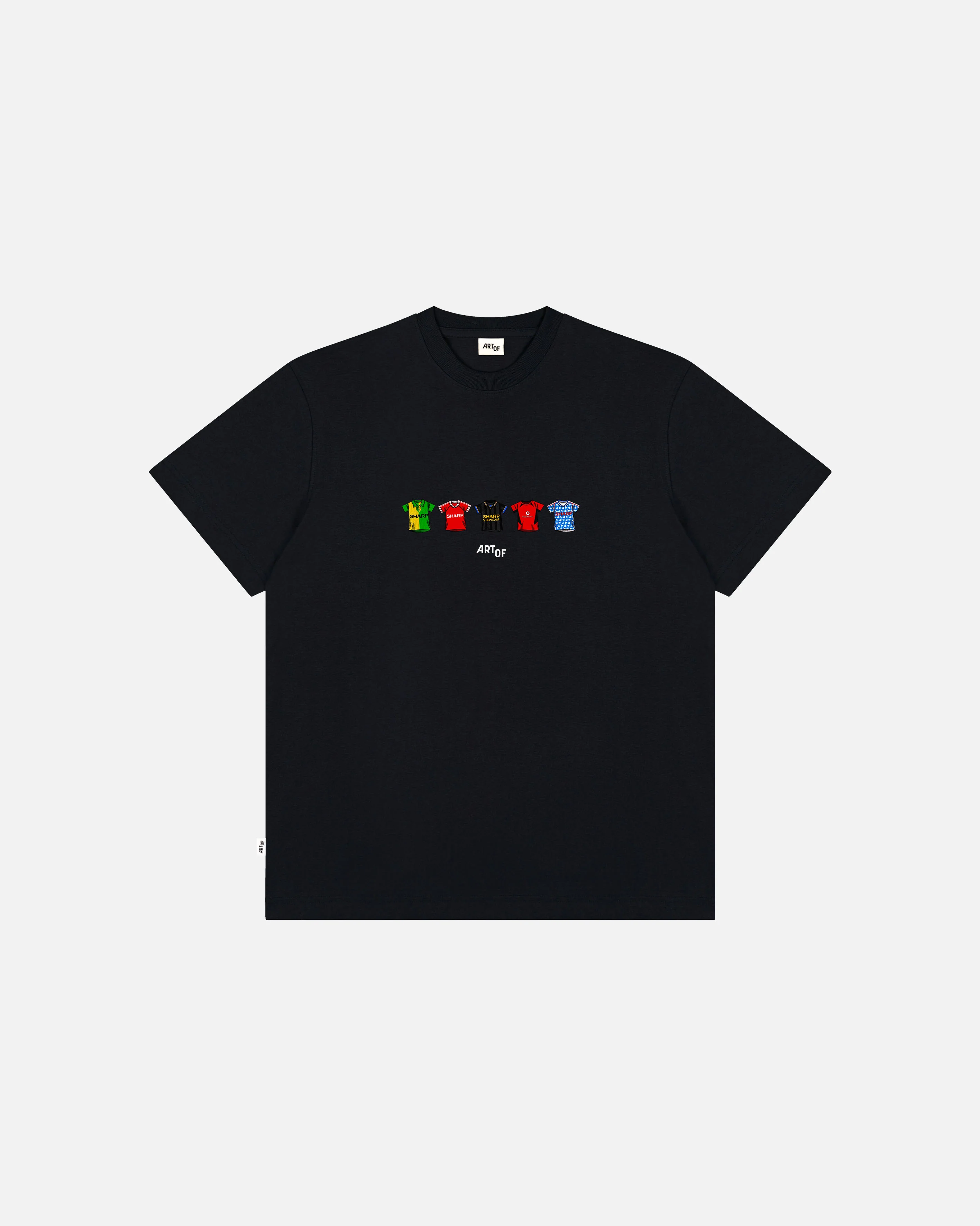 United Printed Classics Black Tee