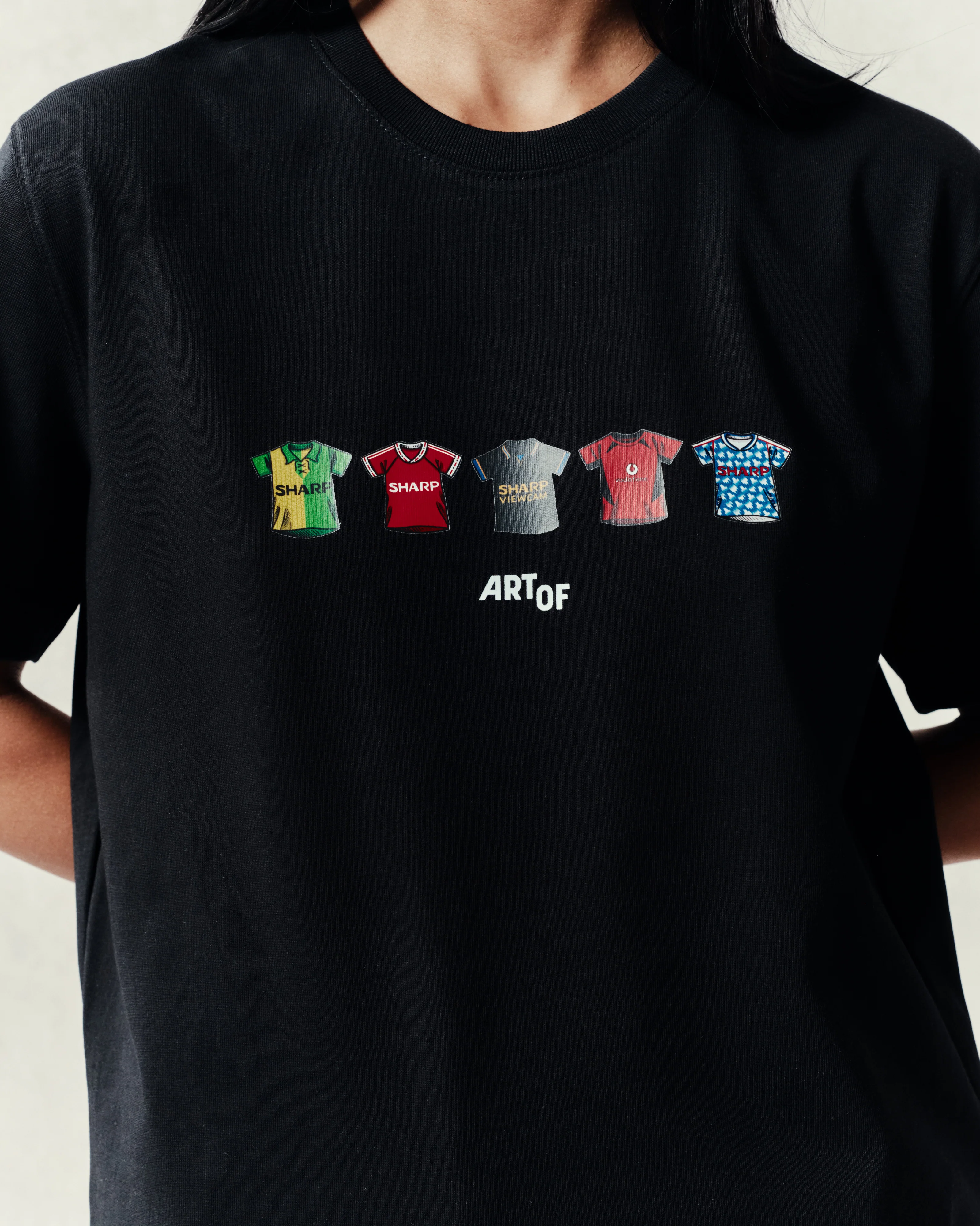 United Printed Classics Black Tee - Image 2