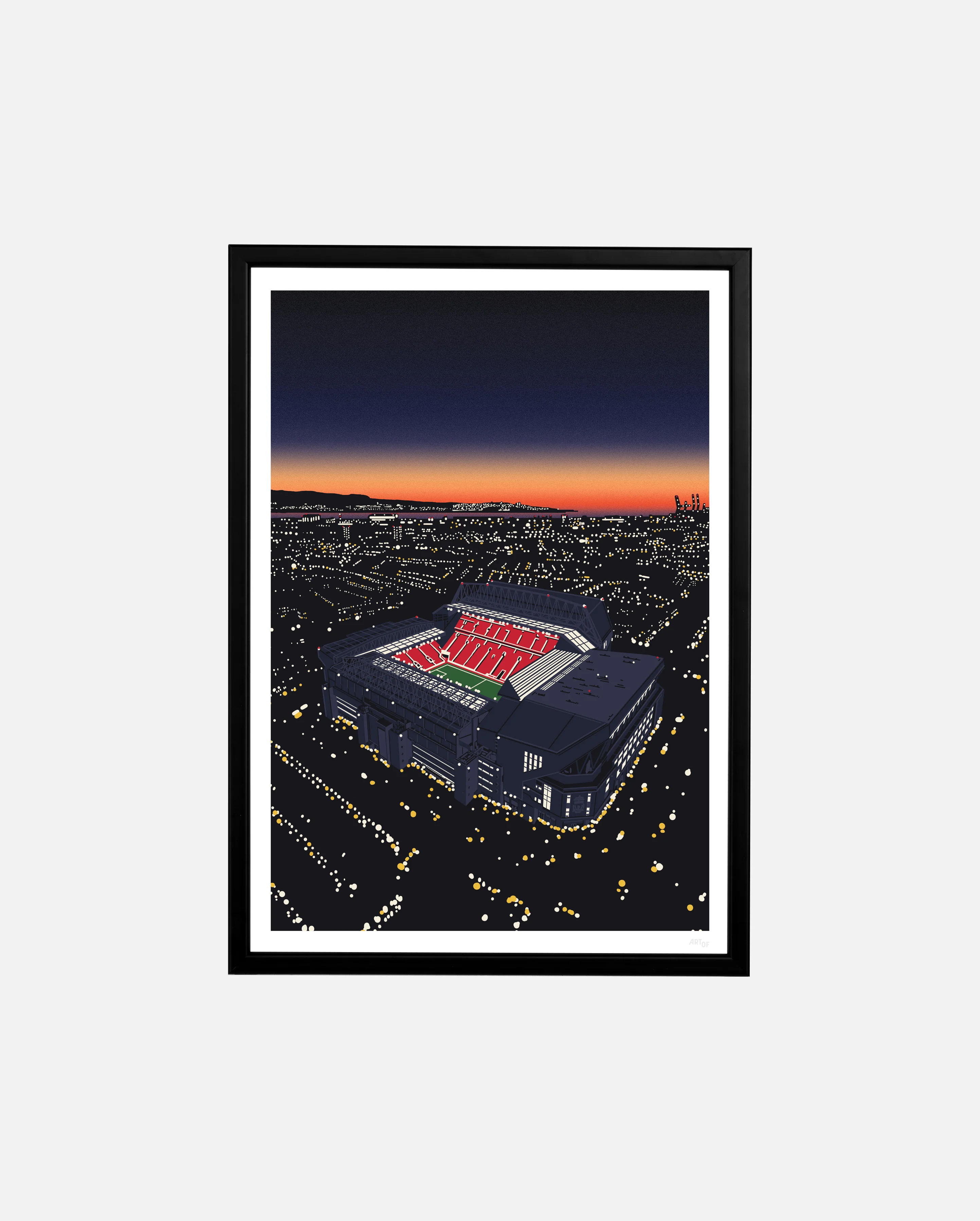 LFC The Kop Under The Lights