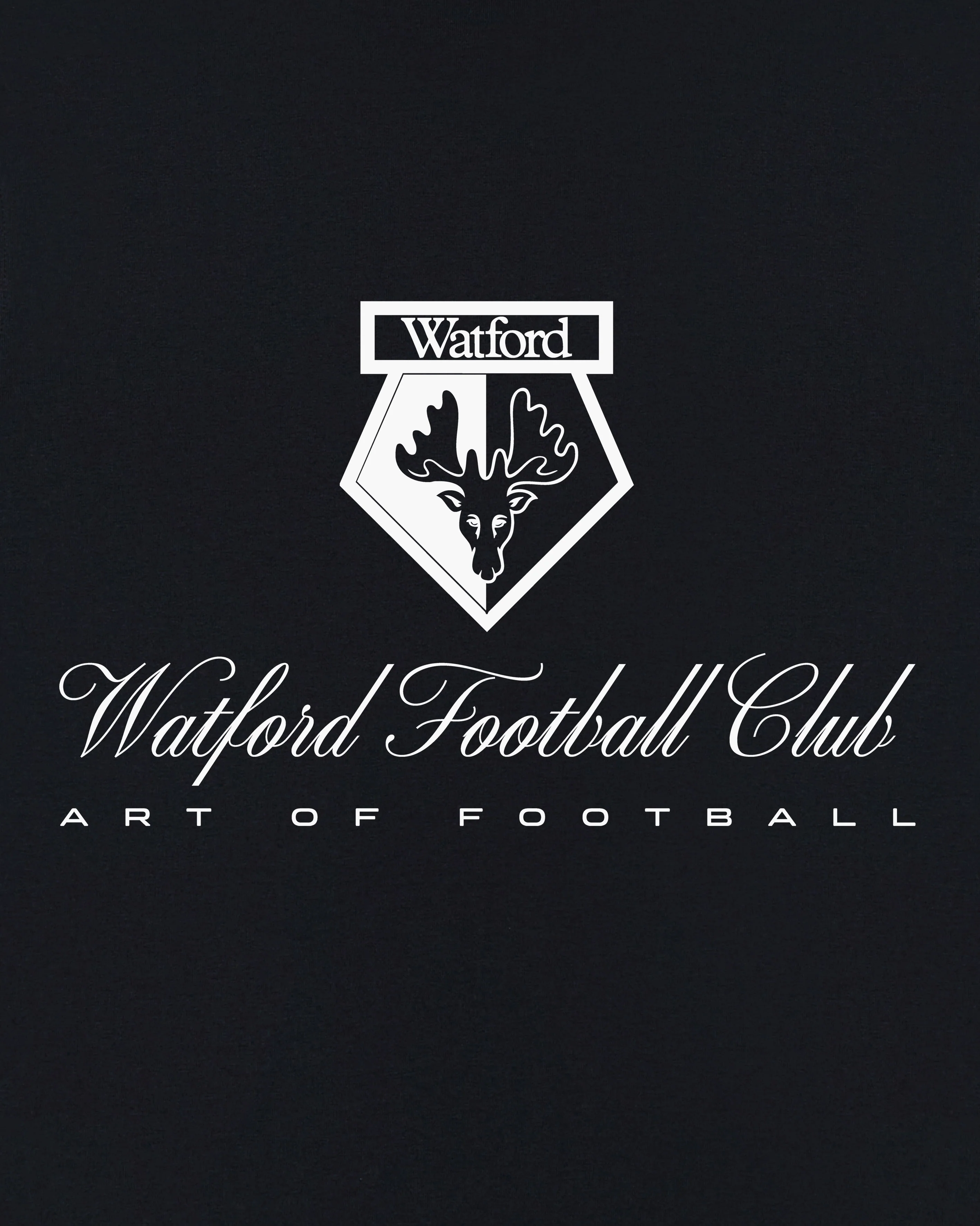 Watford Heritage Black Tee - Image 3