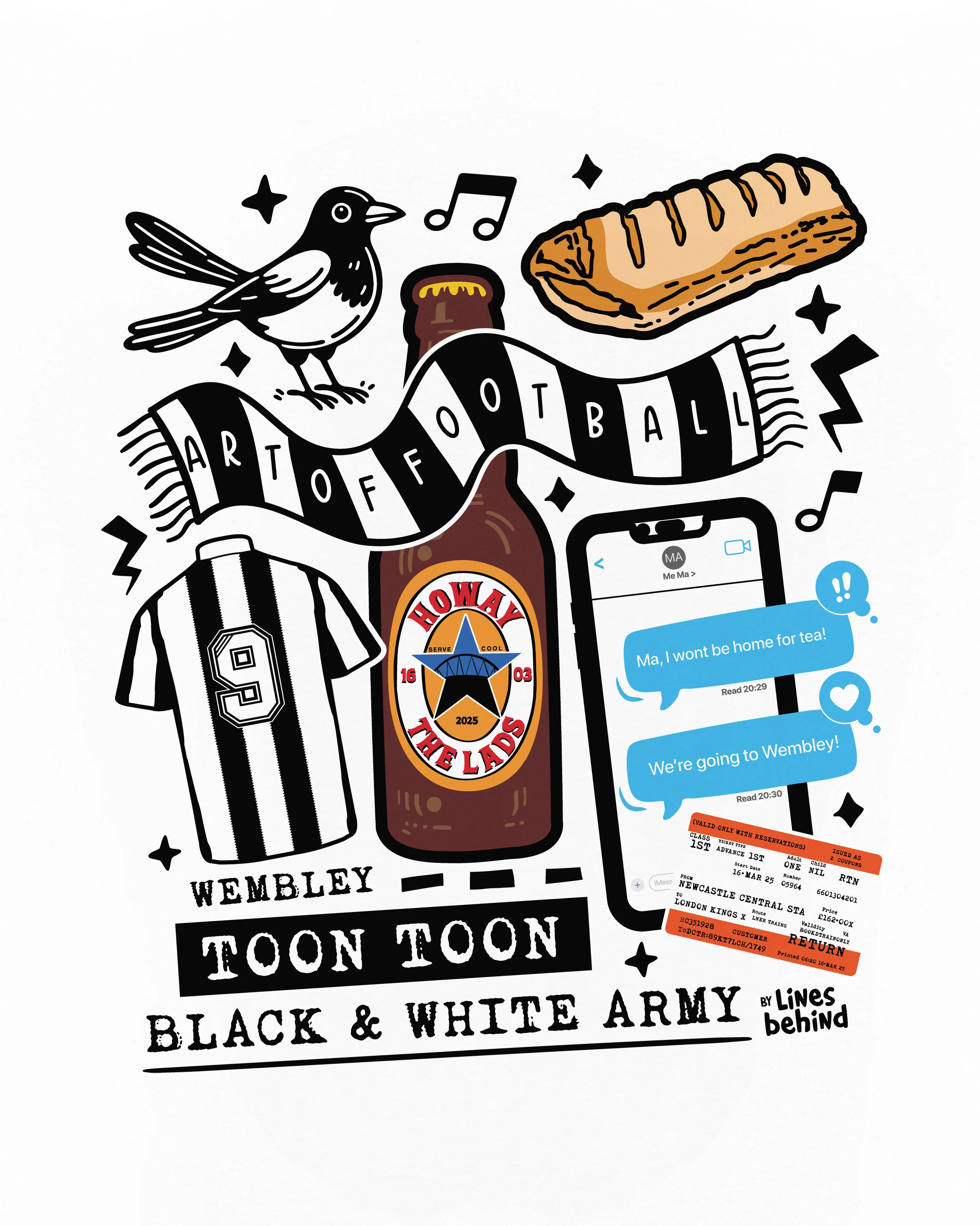 Wembley Starter Pack - Lines Behind Collaboration - Image 3