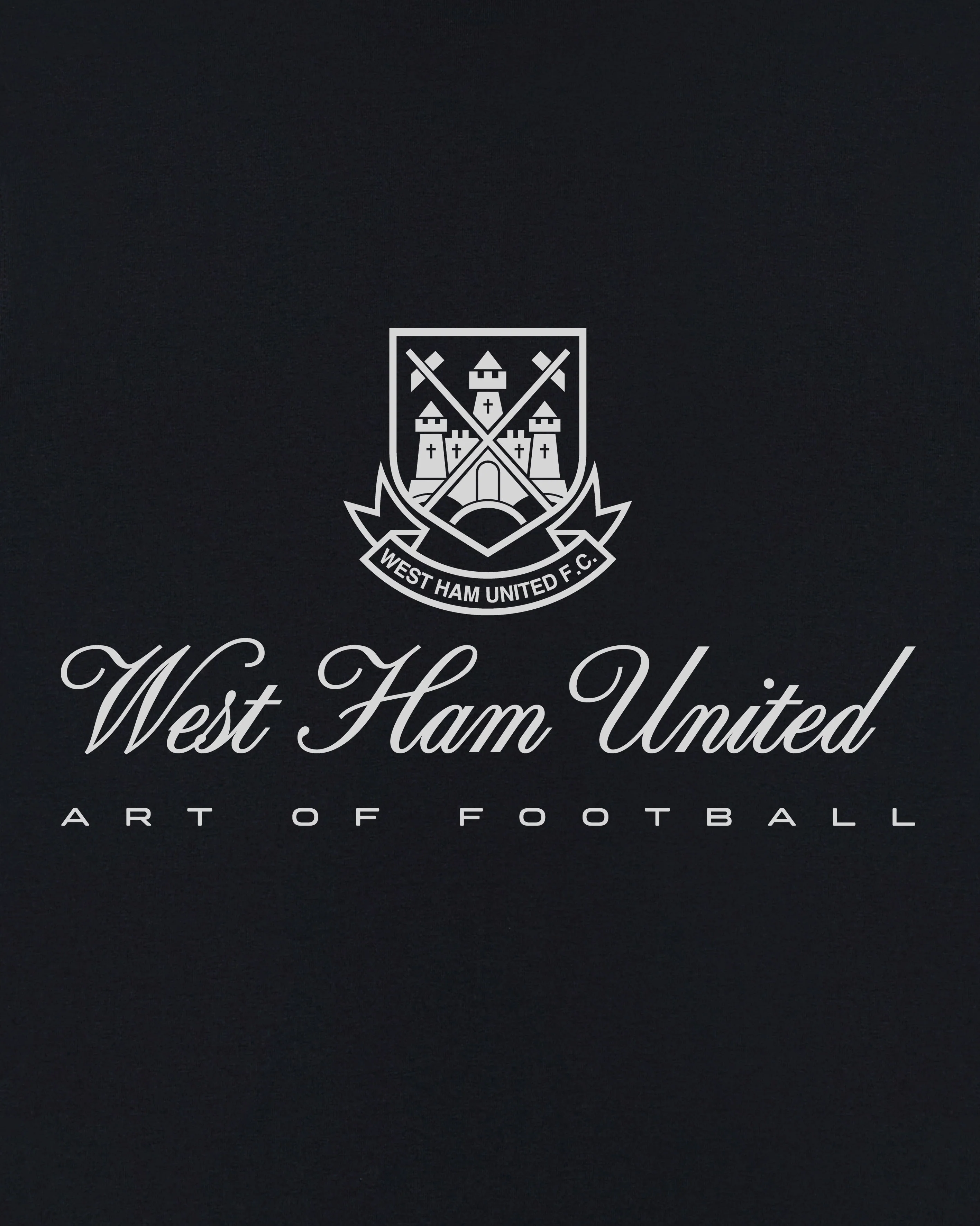 West Ham Heritage Black Tee - Image 3