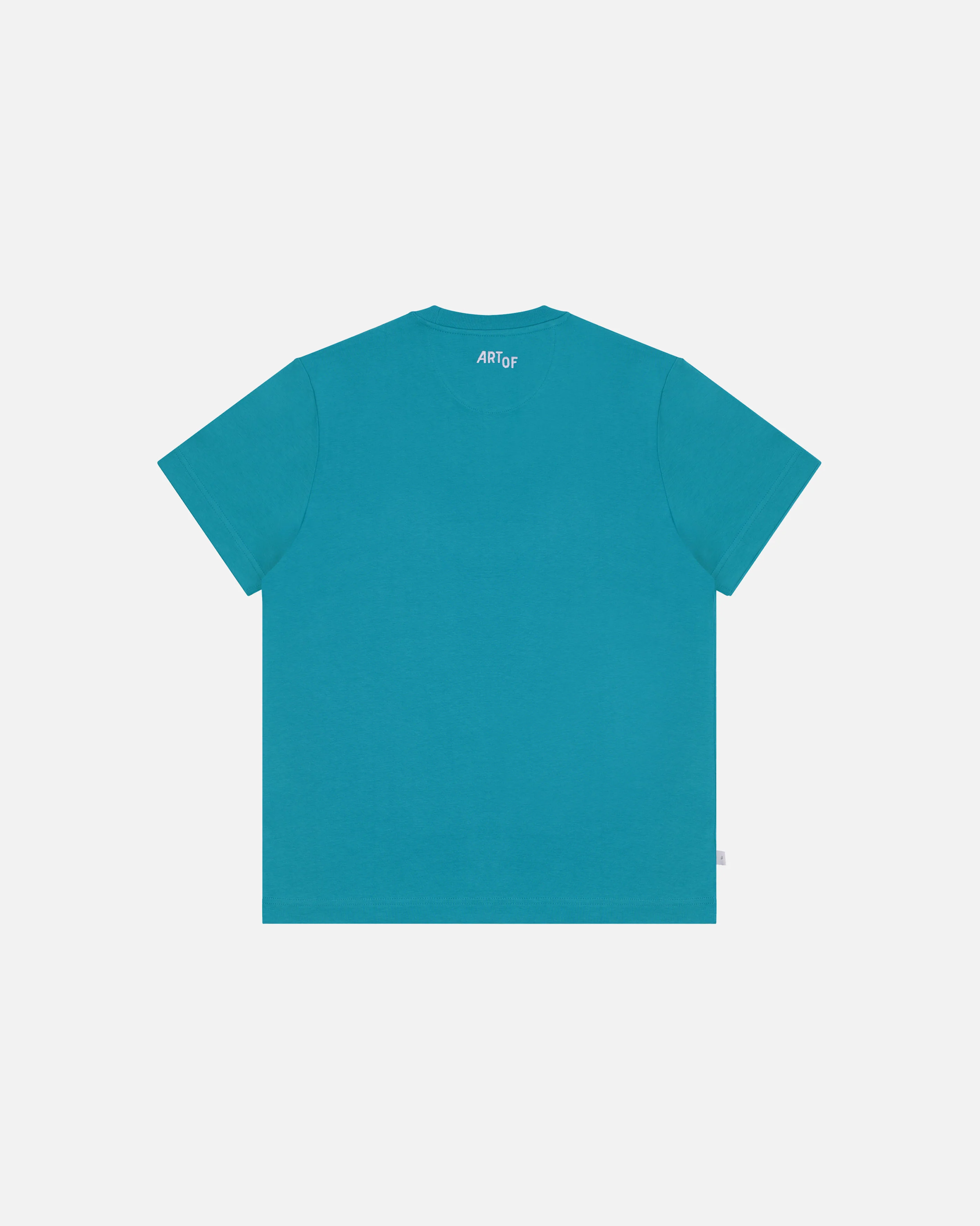 Wolves Embroidered Teal Tee - Image 3
