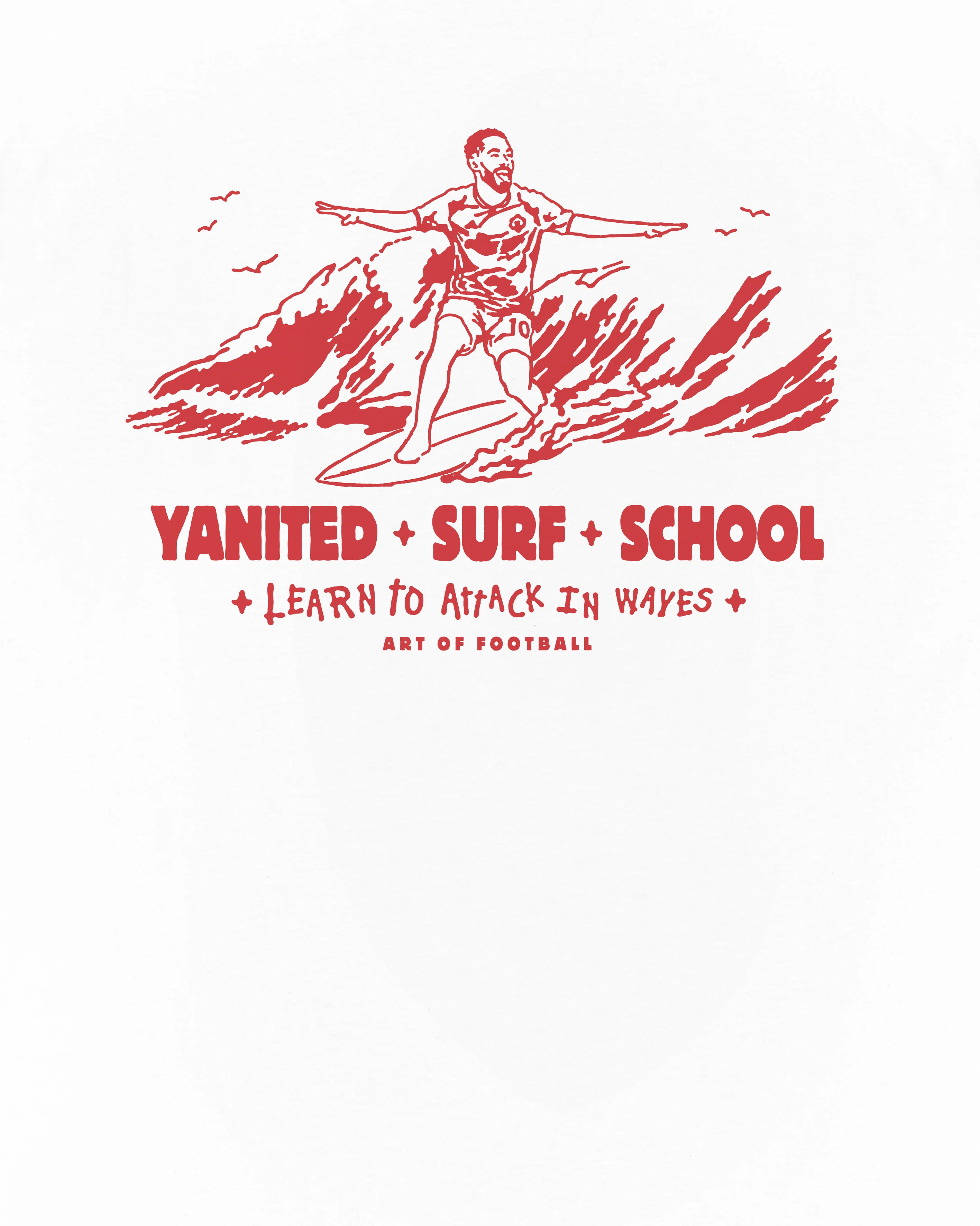 Yanited Surf School Tee - Image 2